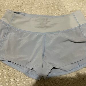Women's Light Blue Shorts